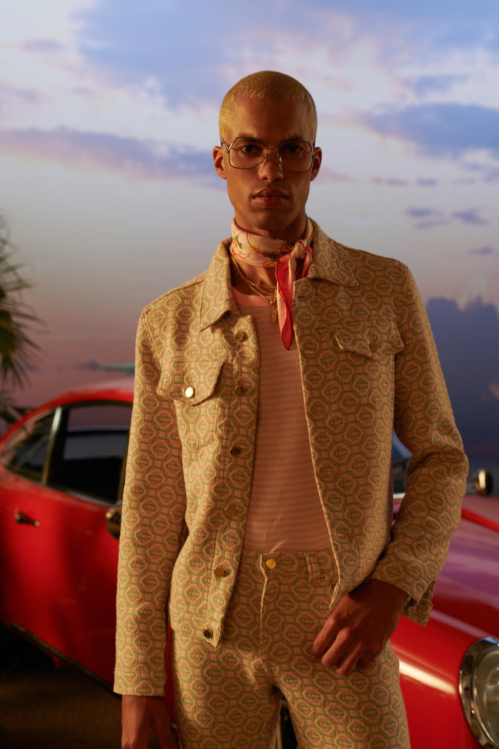 Fashion Week Paris Spring/Summer 2021 look 25 from the Casablanca collection menswear