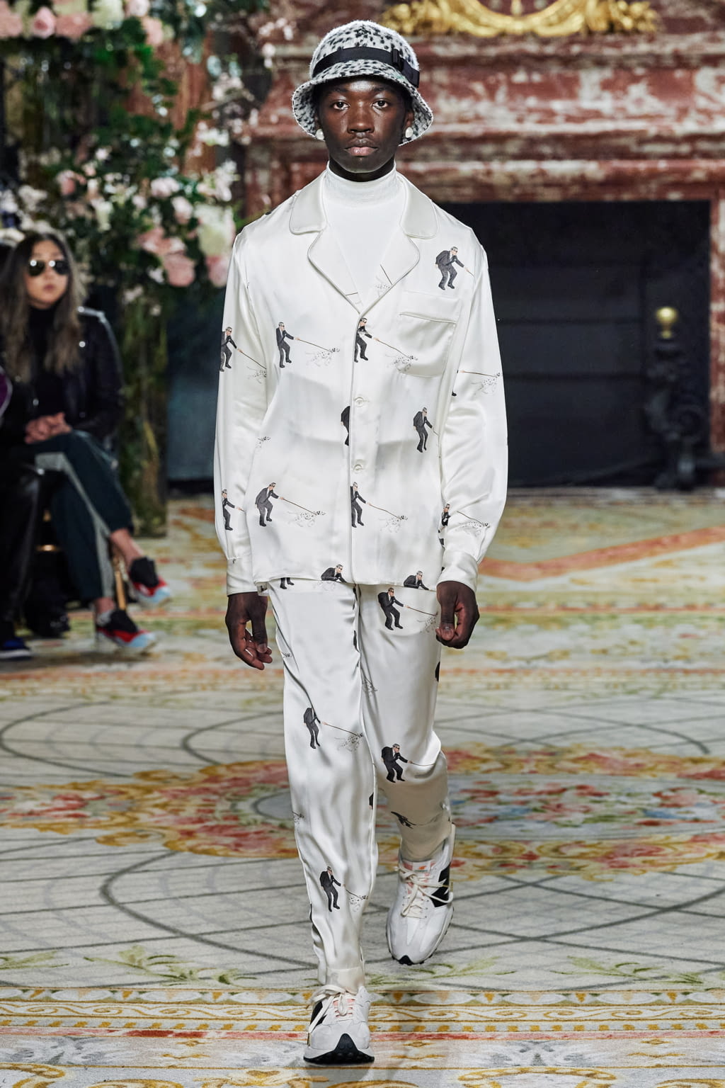 Fashion Week Paris Fall/Winter 2020 look 3 from the Casablanca collection menswear