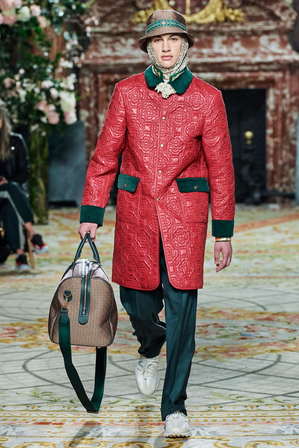 Fashion Week Paris Fall/Winter 2020 look 24 from the Casablanca collection menswear