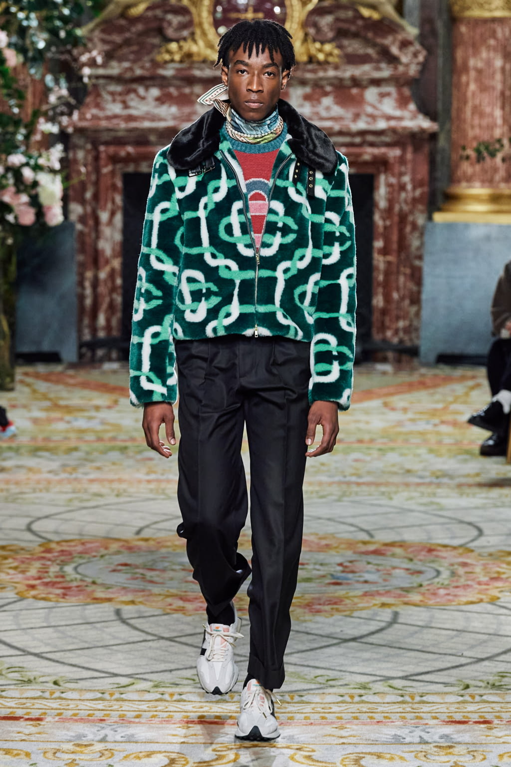 Fashion Week Paris Fall/Winter 2020 look 28 from the Casablanca collection menswear