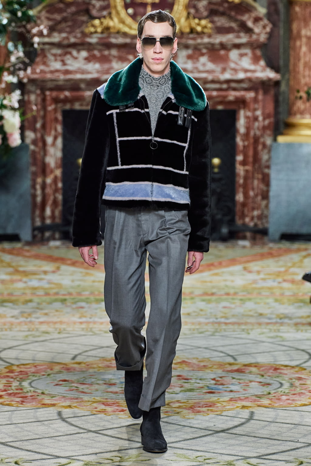 Fashion Week Paris Fall/Winter 2020 look 29 from the Casablanca collection menswear