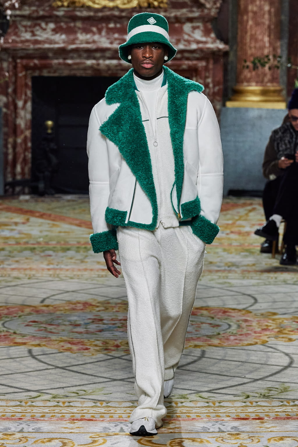 Fashion Week Paris Fall/Winter 2020 look 38 from the Casablanca collection menswear