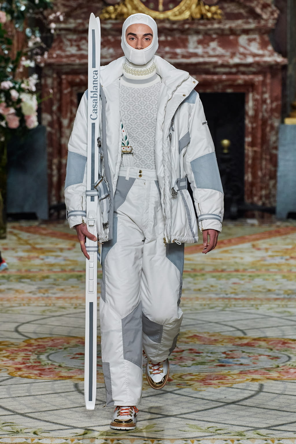 Fashion Week Paris Fall/Winter 2020 look 51 from the Casablanca collection menswear