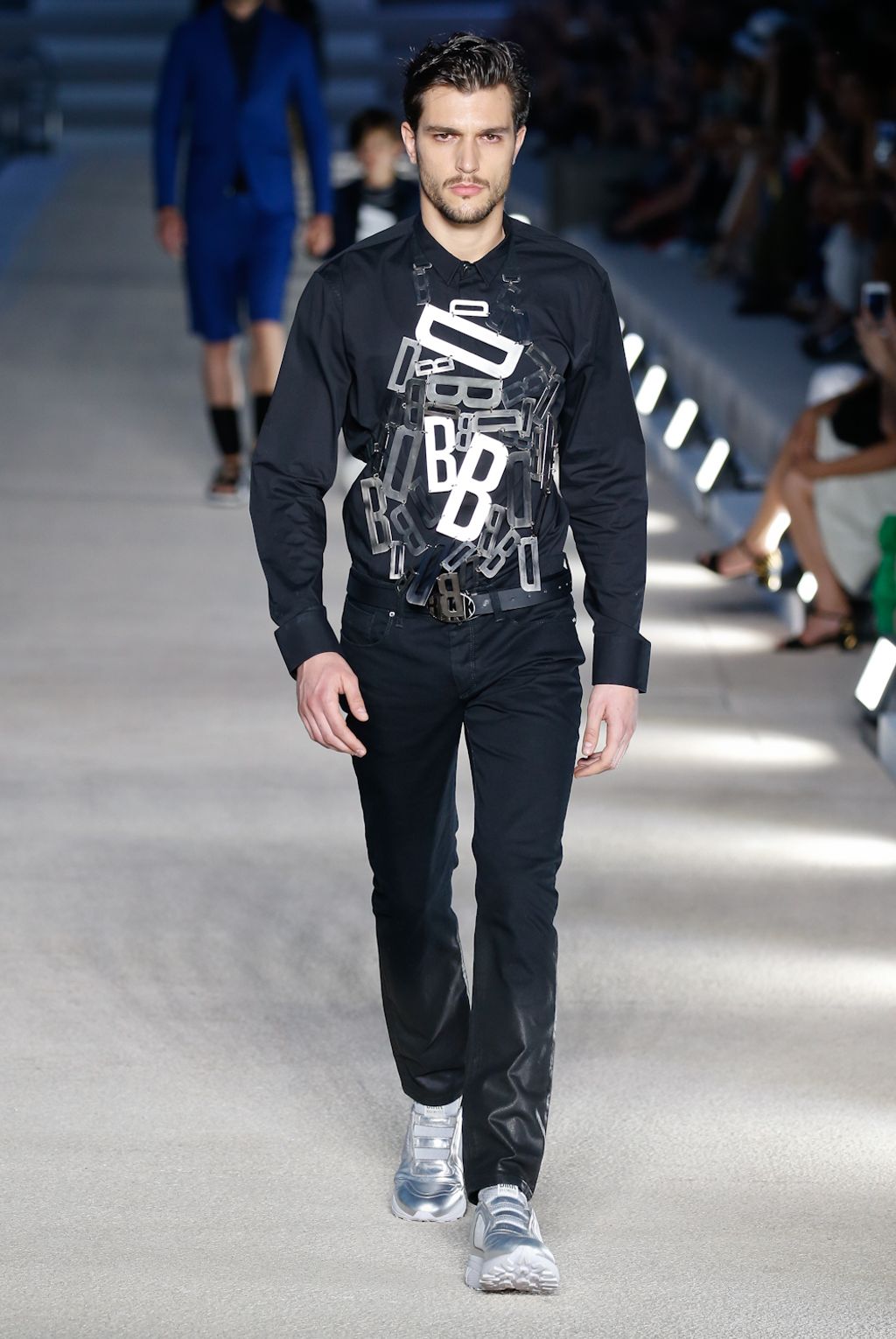 Fashion Week Milan Spring/Summer 2017 look 15 from the Dirk Bikkembergs collection menswear