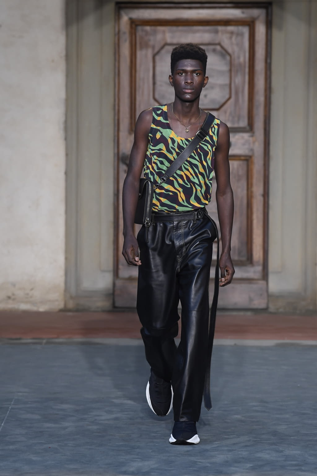 Fashion Week Florence Spring/Summer 2019 look 8 from the Roberto Cavalli collection menswear