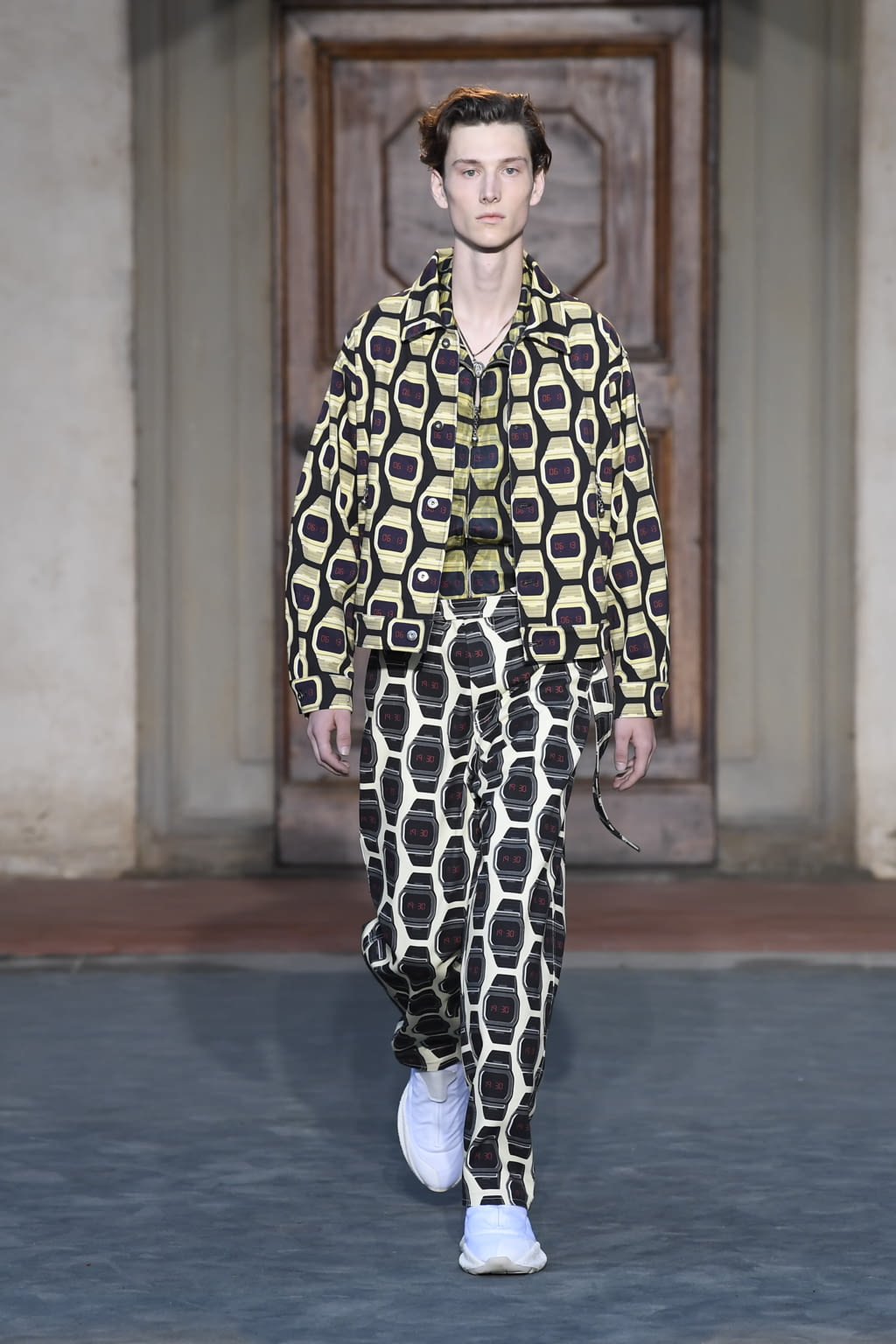 Fashion Week Florence Spring/Summer 2019 look 24 from the Roberto Cavalli collection menswear