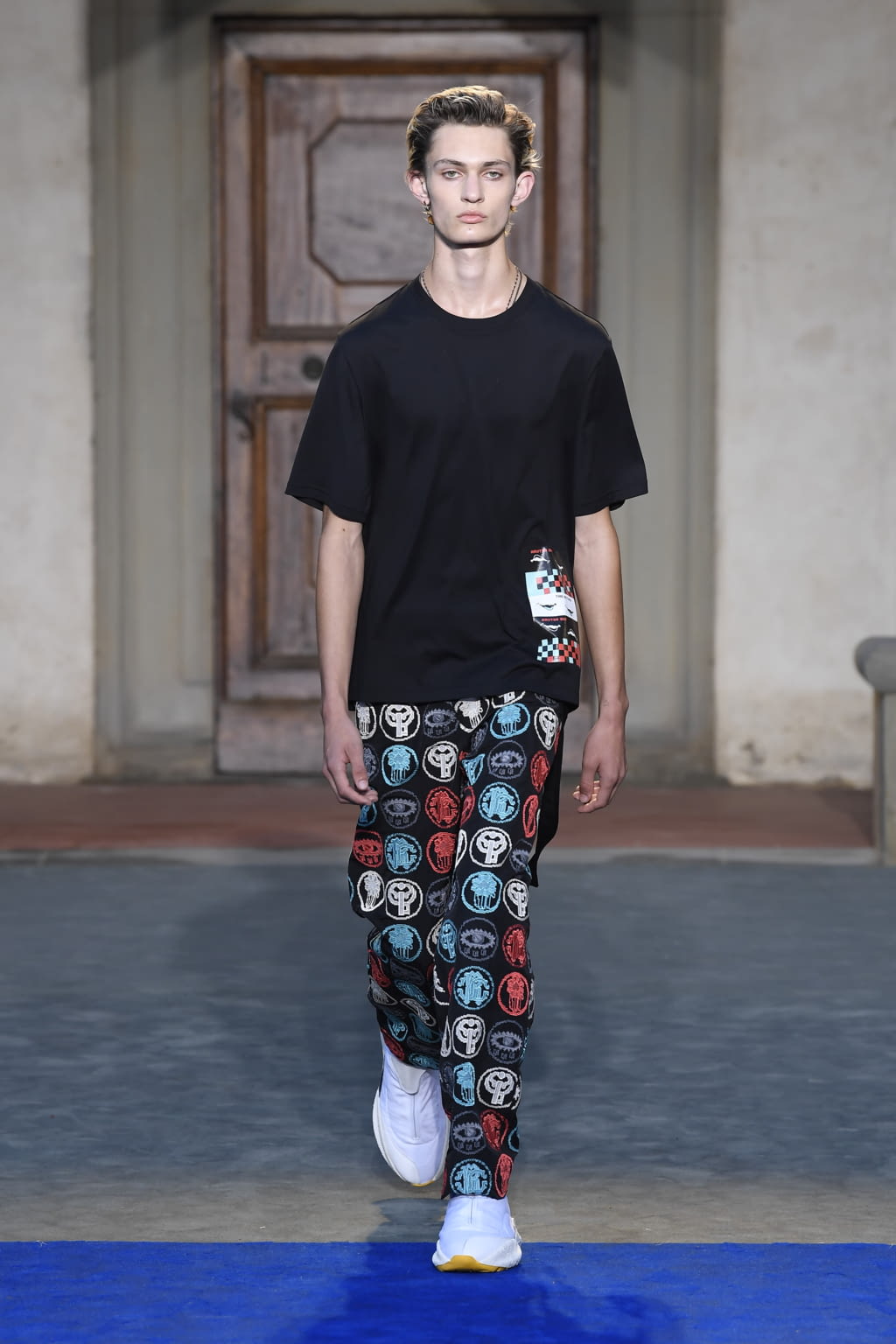 Fashion Week Florence Spring/Summer 2019 look 25 from the Roberto Cavalli collection menswear