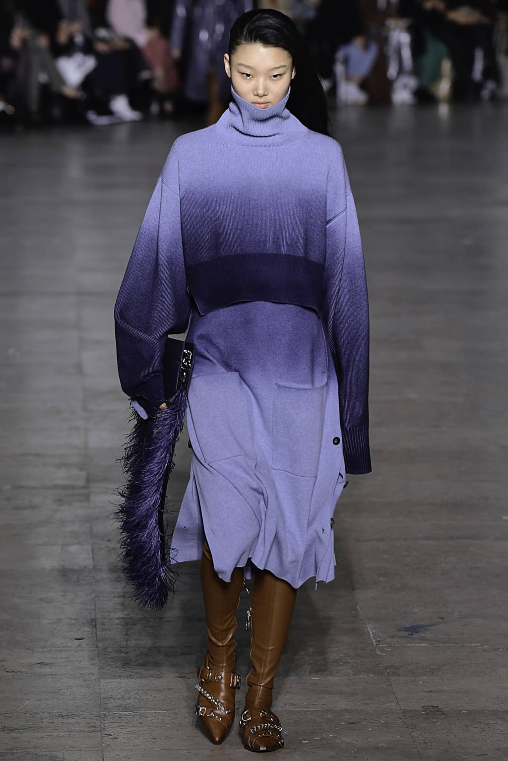 Fashion Week Paris Fall/Winter 2019 look 9 from the Cédric Charlier collection womenswear