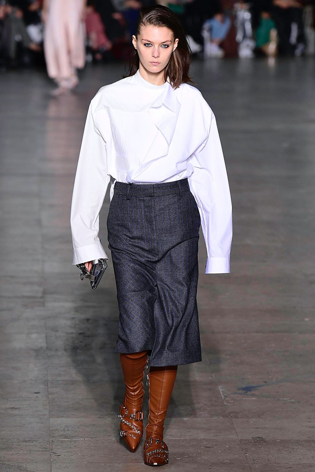 Fashion Week Paris Fall/Winter 2019 look 17 from the Cédric Charlier collection 女装