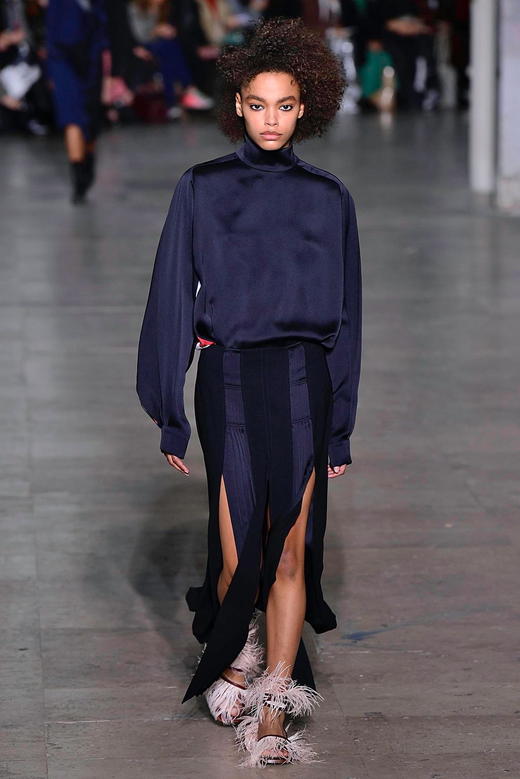 Fashion Week Paris Fall/Winter 2019 look 29 from the Cédric Charlier collection womenswear