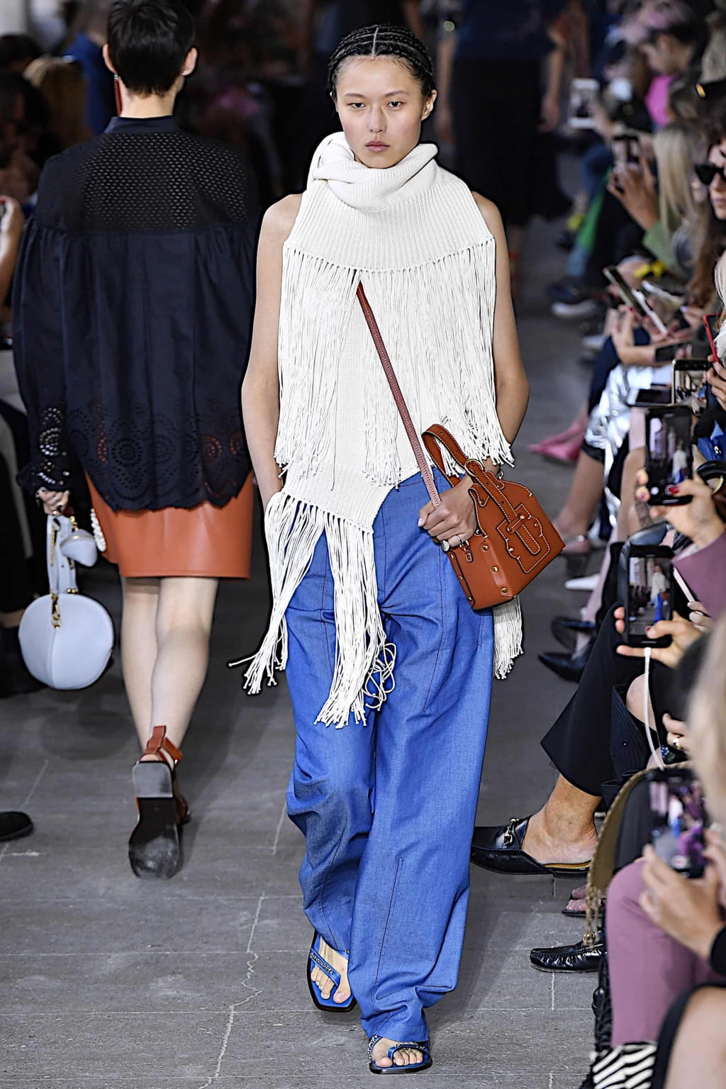 Fashion Week Paris Spring/Summer 2020 look 12 from the Cédric Charlier collection womenswear