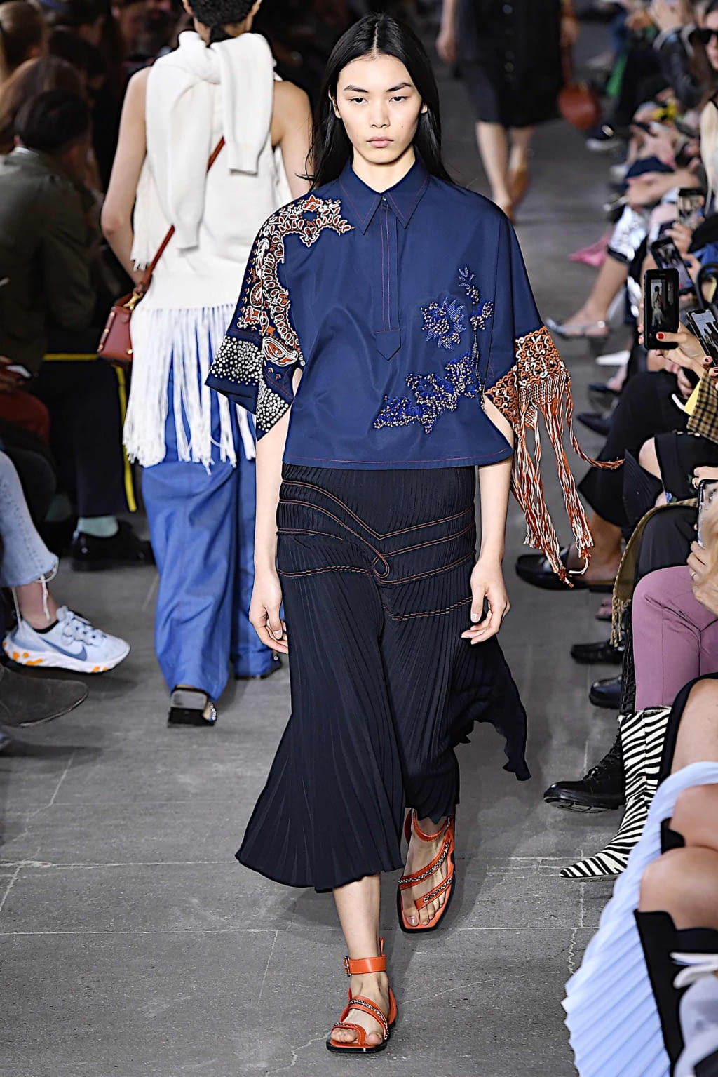 Fashion Week Paris Spring/Summer 2020 look 13 from the Cédric Charlier collection womenswear