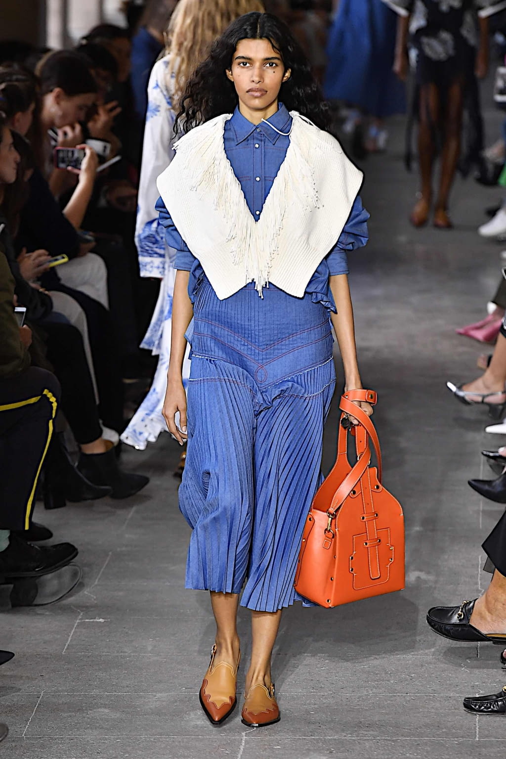 Fashion Week Paris Spring/Summer 2020 look 21 from the Cédric Charlier collection womenswear