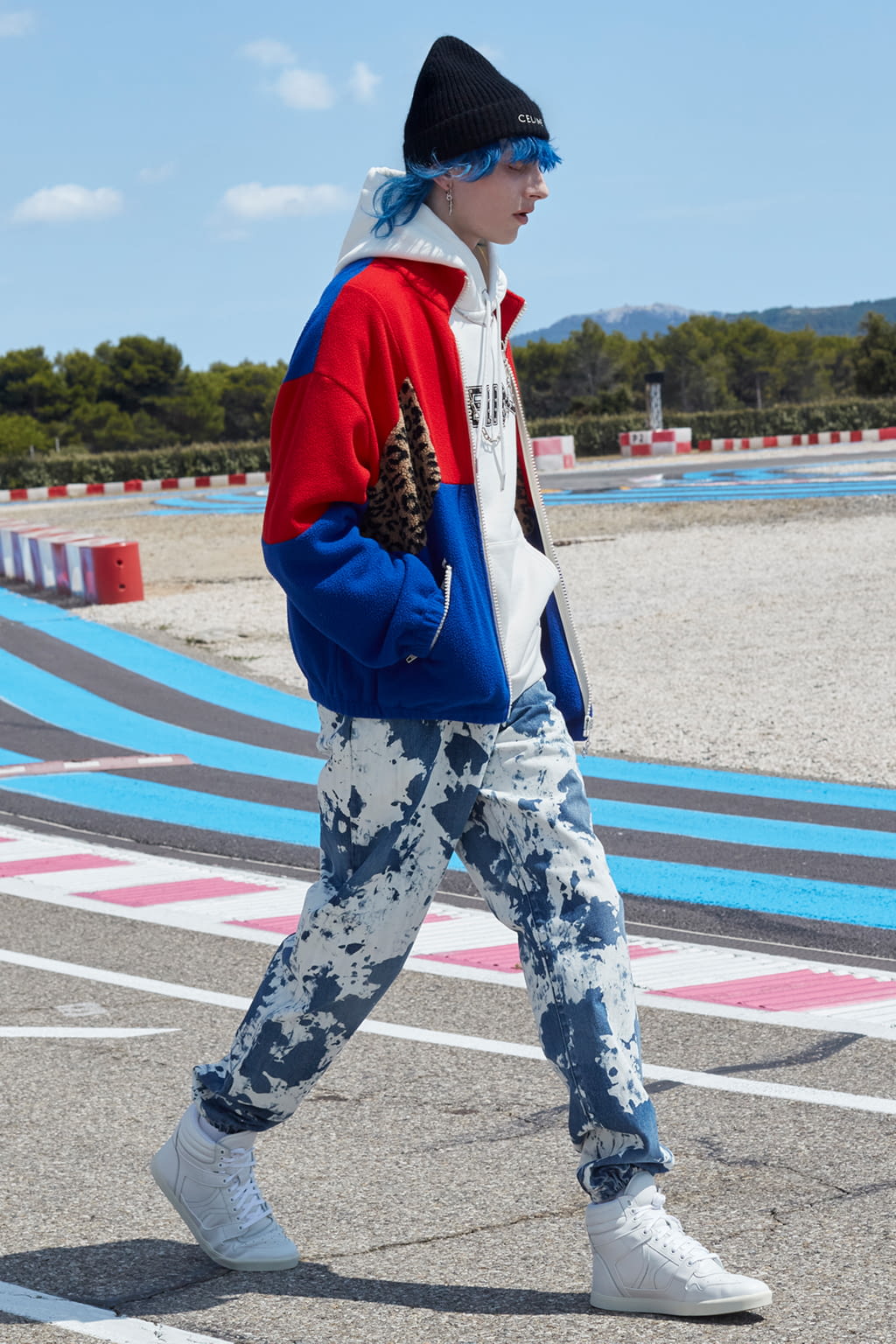 Fashion Week Paris Spring/Summer 2021 look 44 from the Celine collection menswear