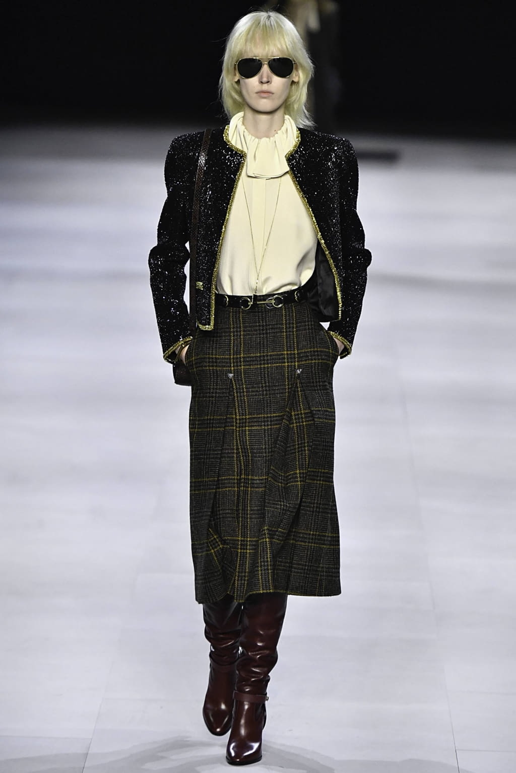 Fashion Week Paris Fall/Winter 2019 look 28 de la collection Celine womenswear