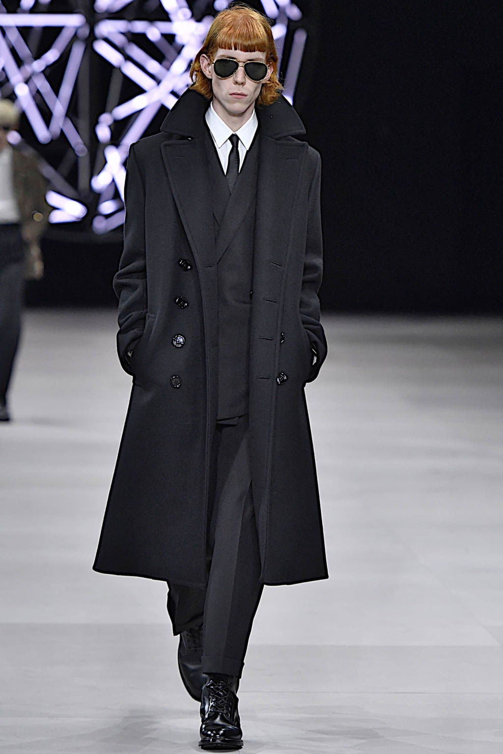 Fashion Week Paris Fall/Winter 2019 look 55 from the Celine collection menswear