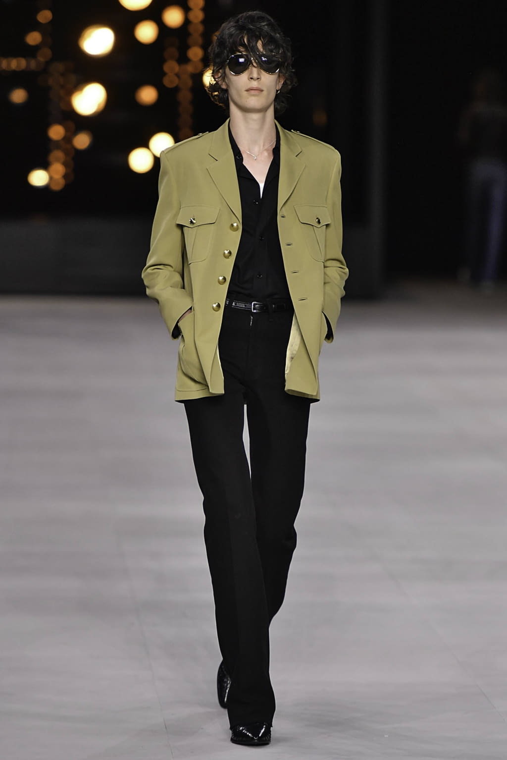 Fashion Week Paris Spring/Summer 2020 look 13 de la collection Celine menswear