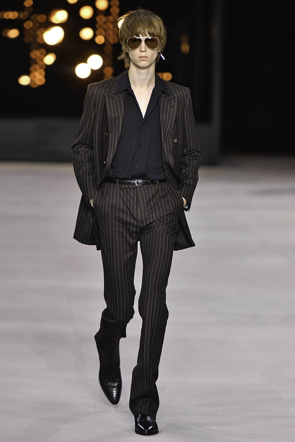 Fashion Week Paris Spring/Summer 2020 look 15 from the Celine collection menswear