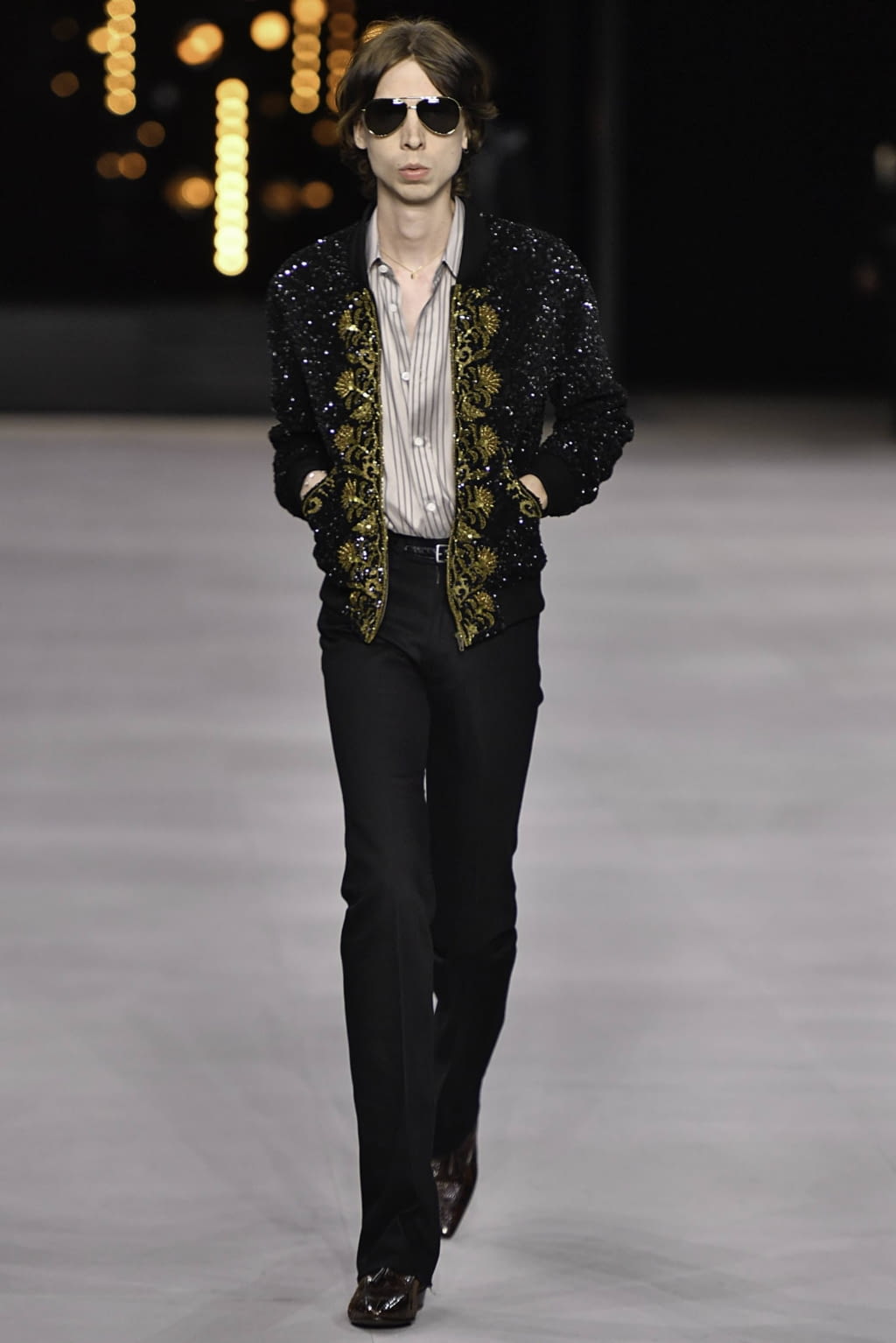 Fashion Week Paris Spring/Summer 2020 look 31 from the Celine collection 男装