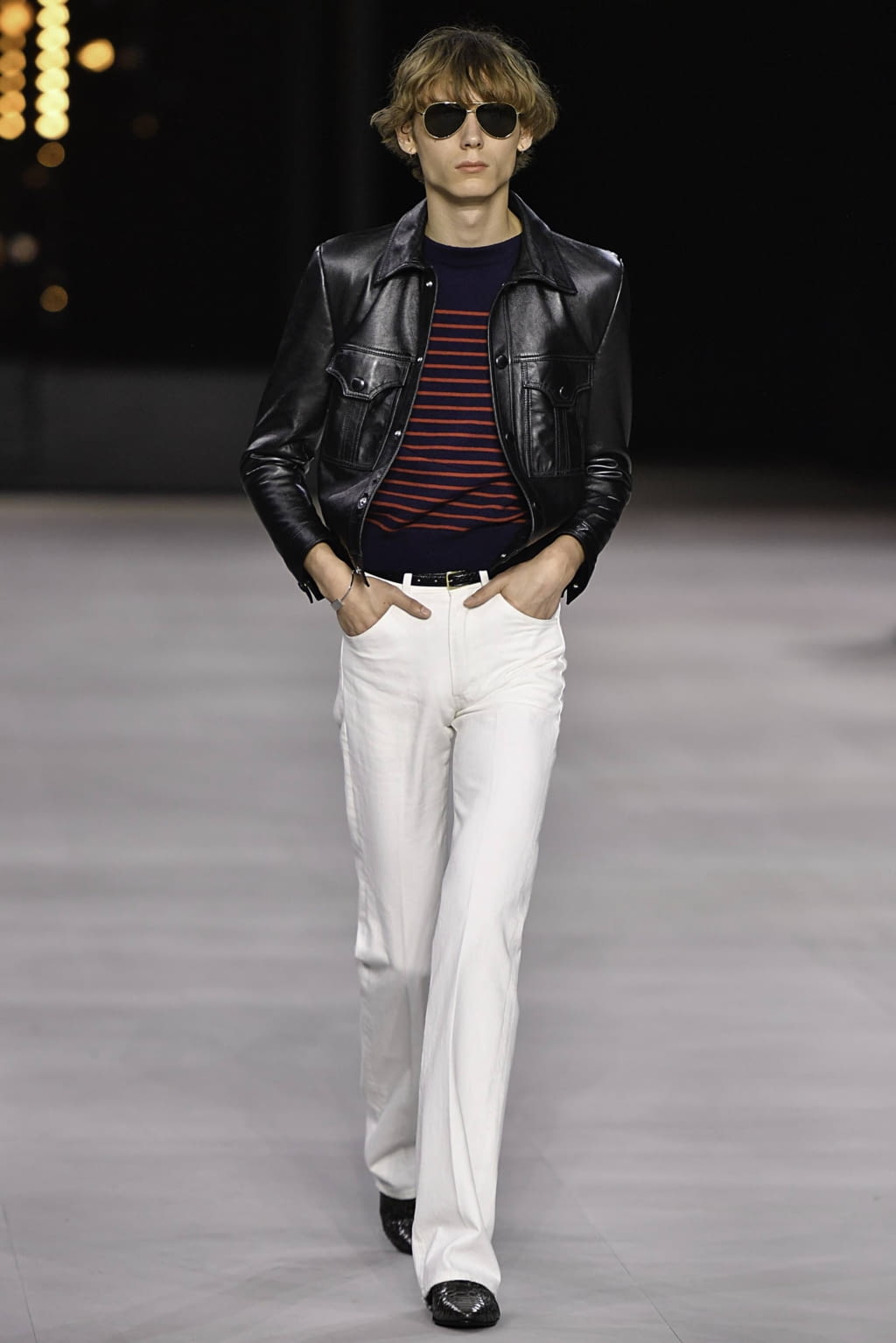 Fashion Week Paris Spring/Summer 2020 look 32 from the Celine collection 男装