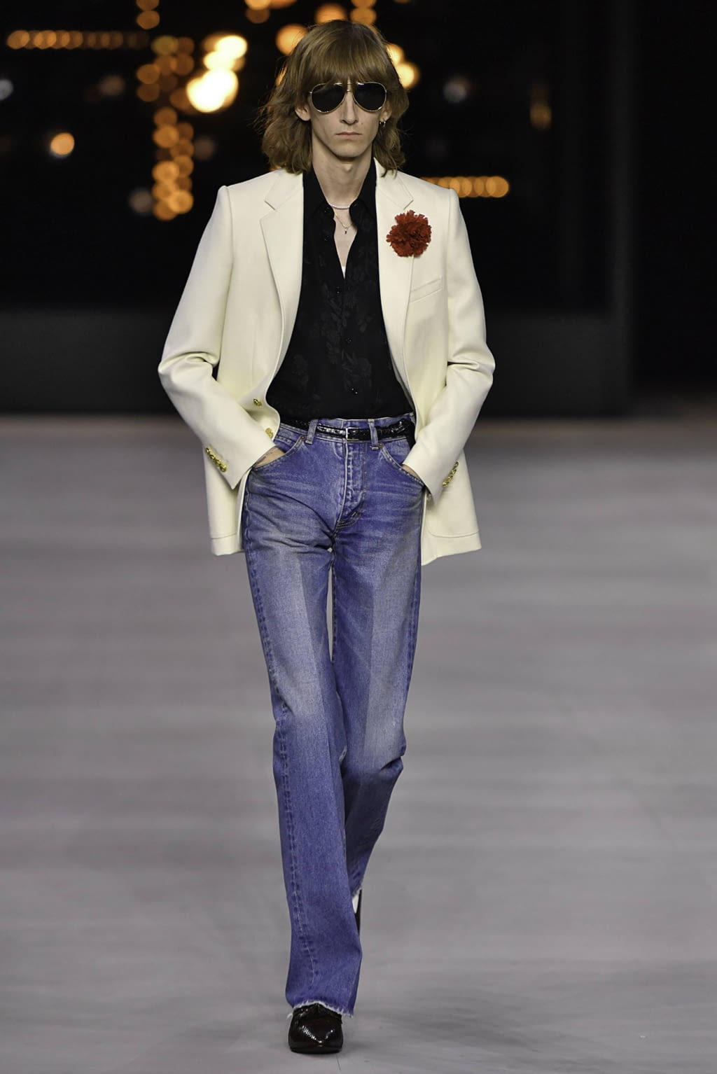 Fashion Week Paris Spring/Summer 2020 look 36 from the Celine collection menswear