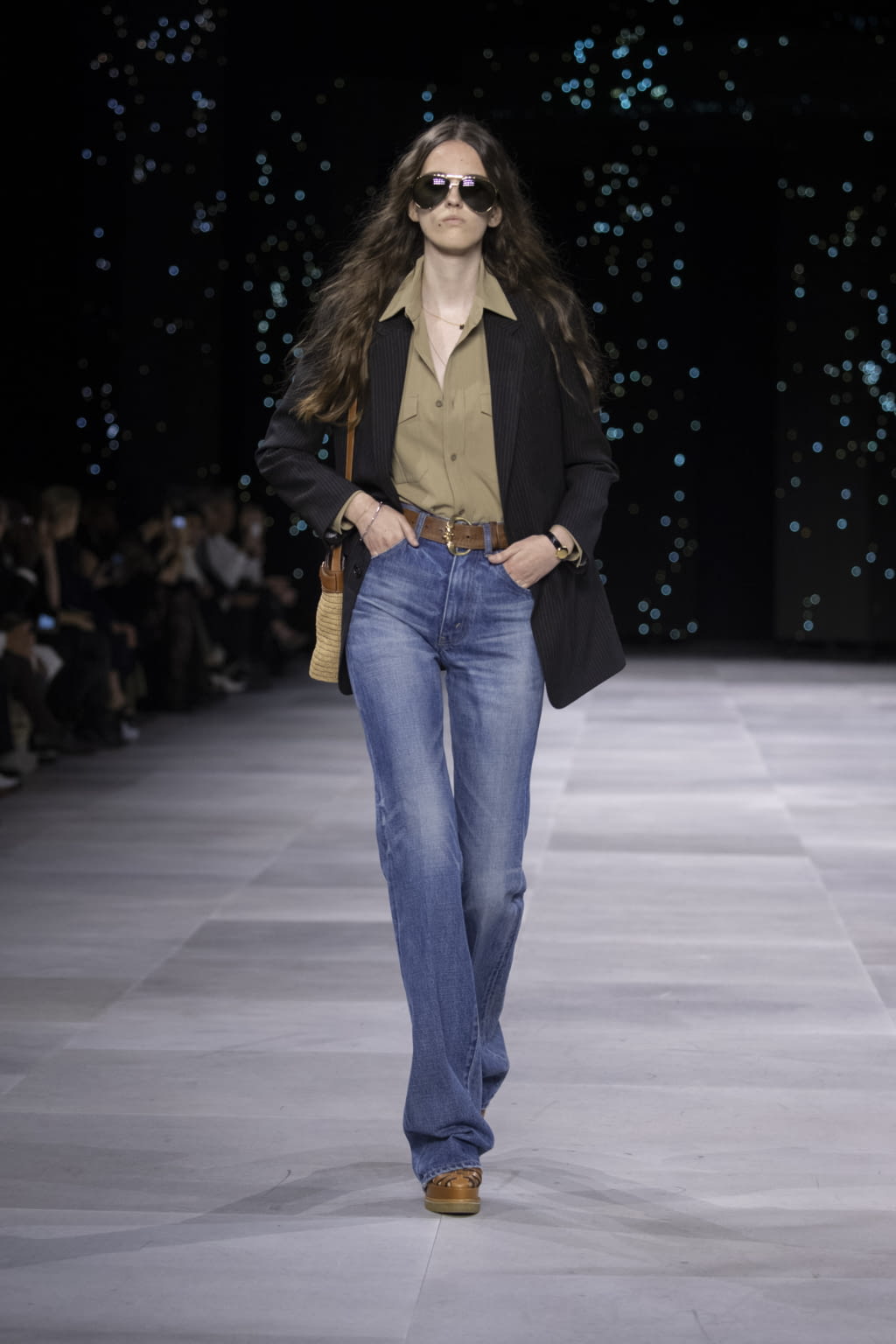 Fashion Week Paris Spring/Summer 2020 look 22 from the Celine collection 女装