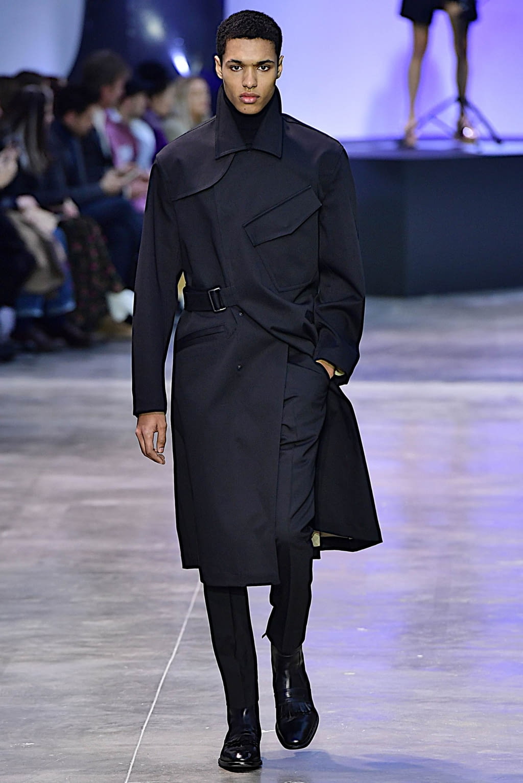 Fashion Week Paris Fall/Winter 2019 look 2 from the Cerruti 1881 collection menswear