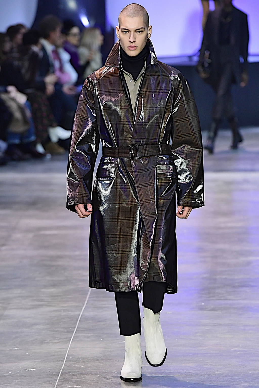 Fashion Week Paris Fall/Winter 2019 look 7 from the Cerruti 1881 collection menswear