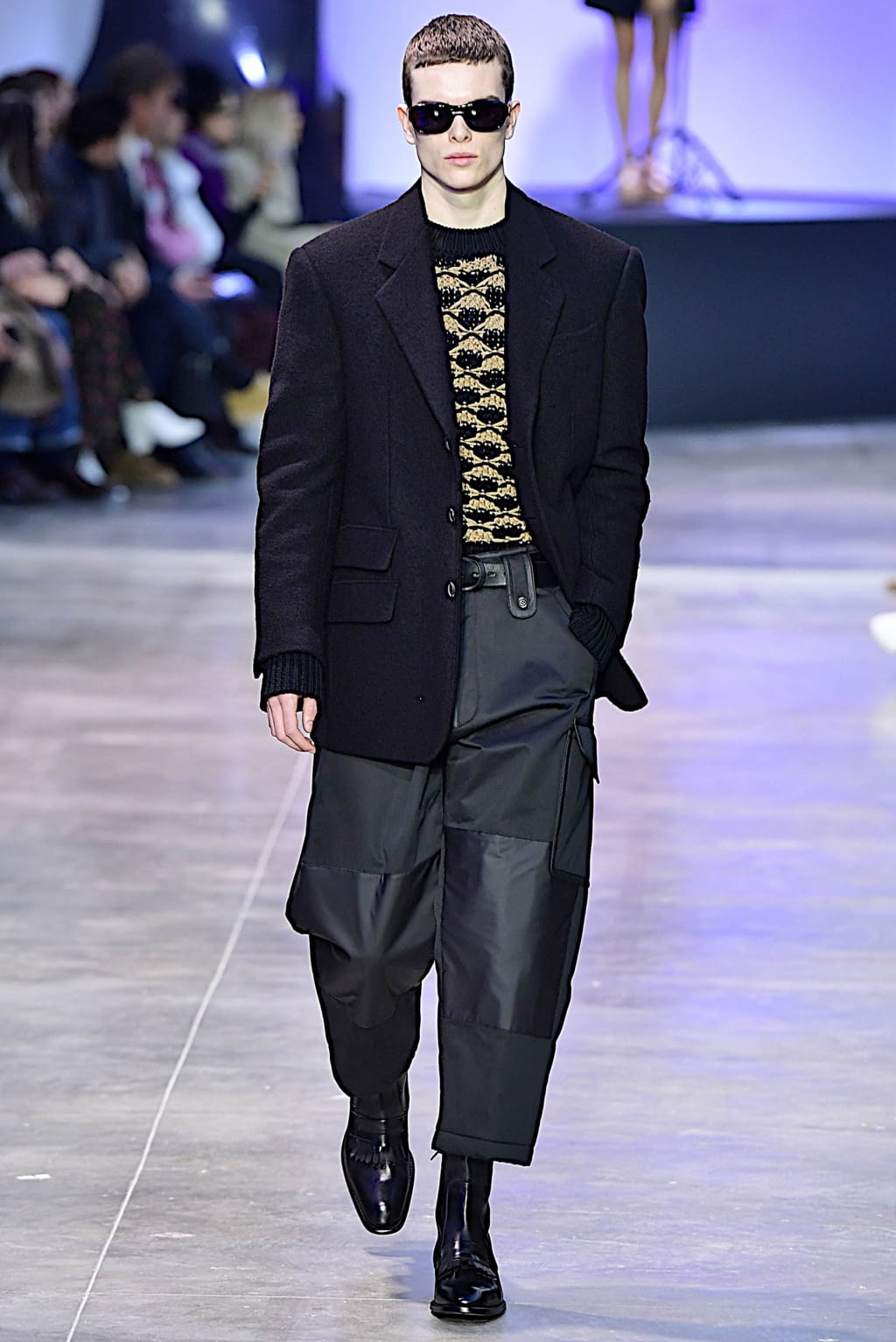 Fashion Week Paris Fall/Winter 2019 look 11 from the Cerruti 1881 collection 男装