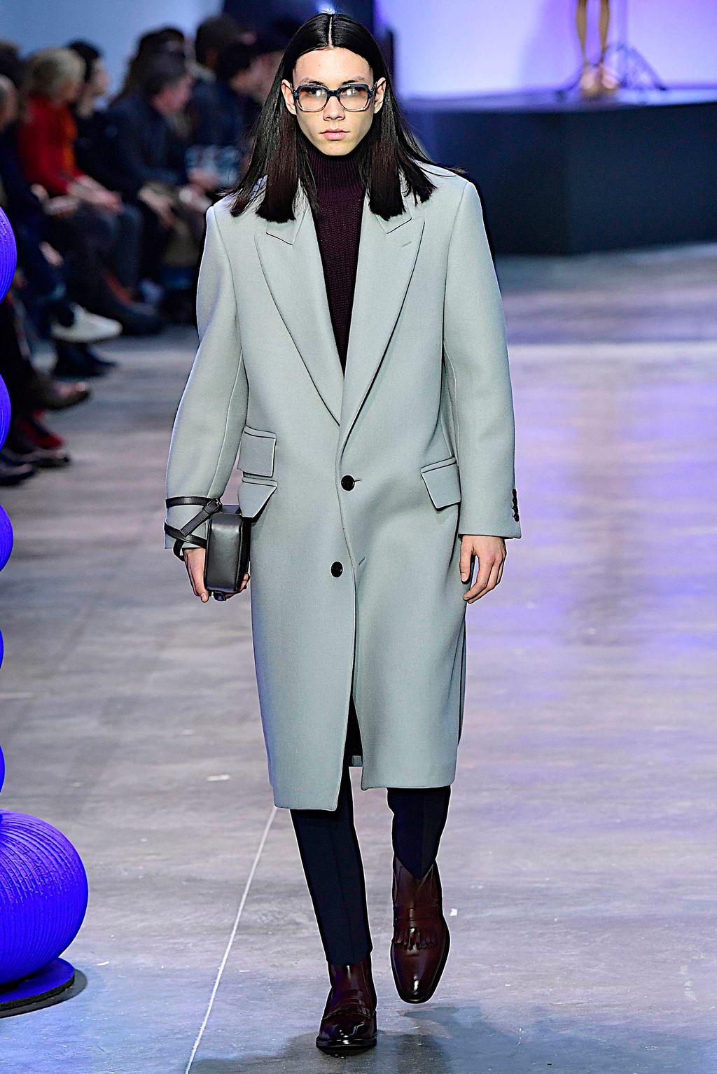 Fashion Week Paris Fall/Winter 2019 look 19 from the Cerruti 1881 collection 男装
