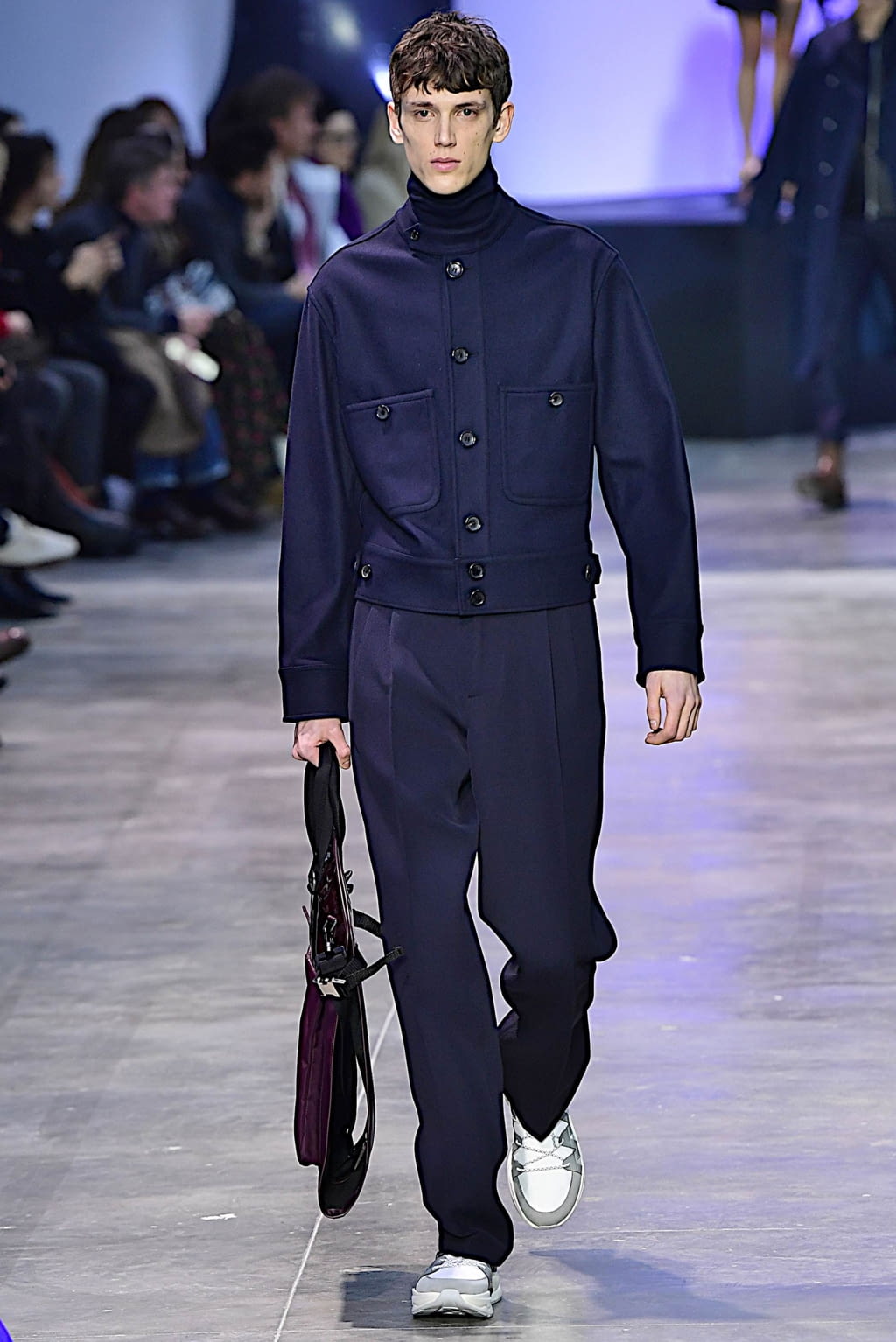 Fashion Week Paris Fall/Winter 2019 look 26 from the Cerruti 1881 collection menswear