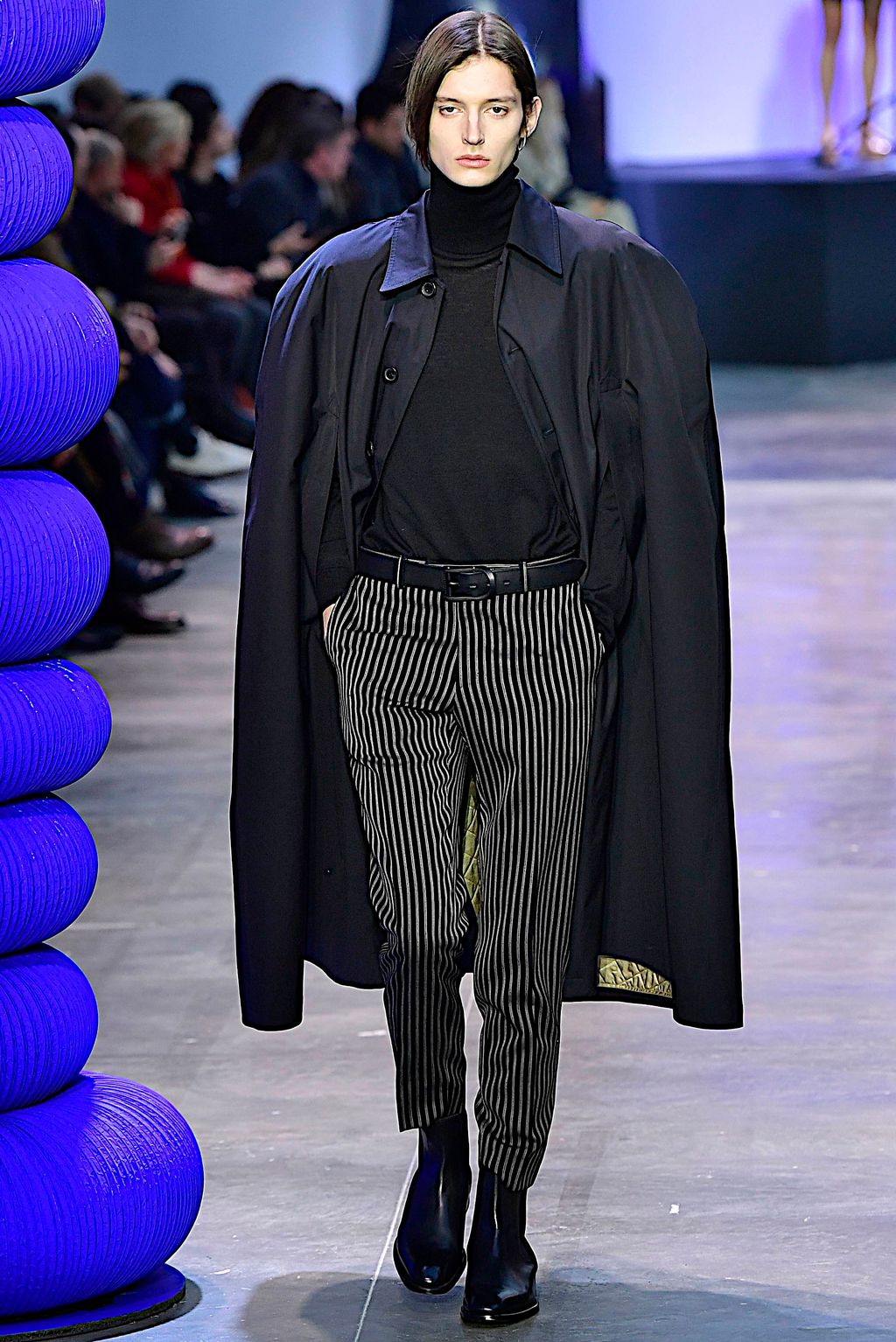 Fashion Week Paris Fall/Winter 2019 look 36 from the Cerruti 1881 collection menswear
