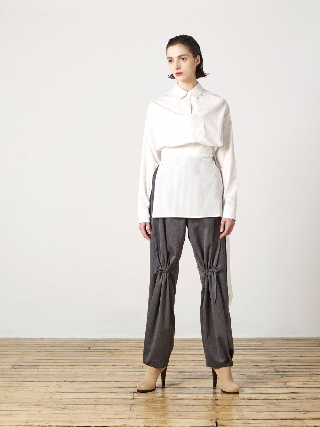 Fashion Week London Pre-Fall 2019 look 6 from the Chalayan collection womenswear