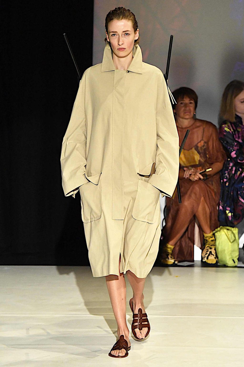 Fashion Week London Spring/Summer 2020 look 6 from the Chalayan collection womenswear