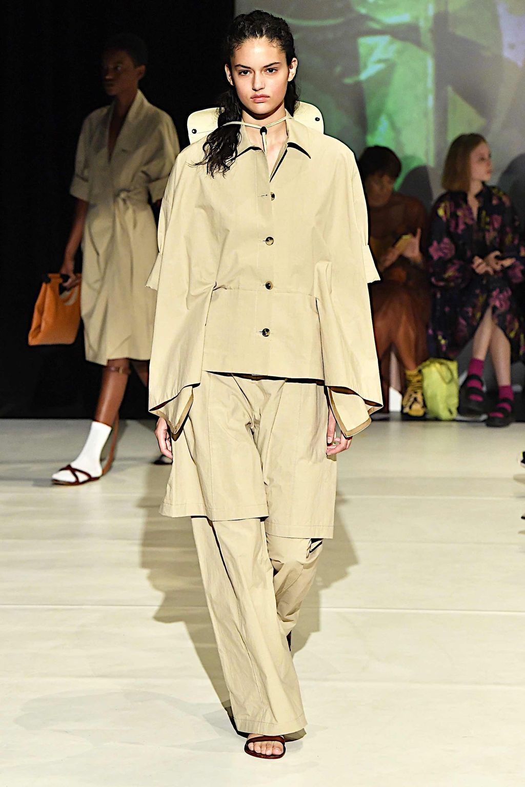 Fashion Week London Spring/Summer 2020 look 11 from the Chalayan collection womenswear