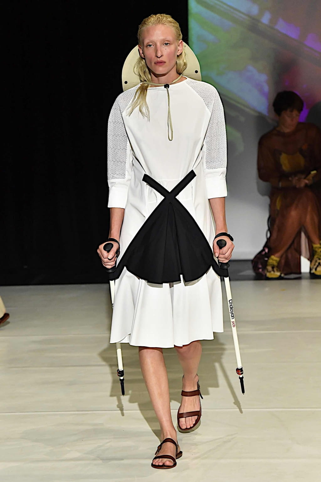 Fashion Week London Spring/Summer 2020 look 15 from the Chalayan collection womenswear