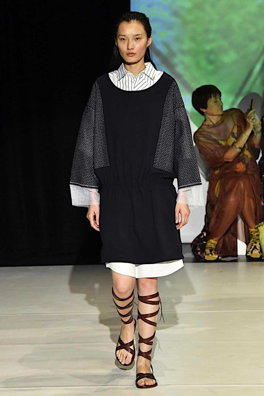 Fashion Week London Spring/Summer 2020 look 22 from the Chalayan collection womenswear