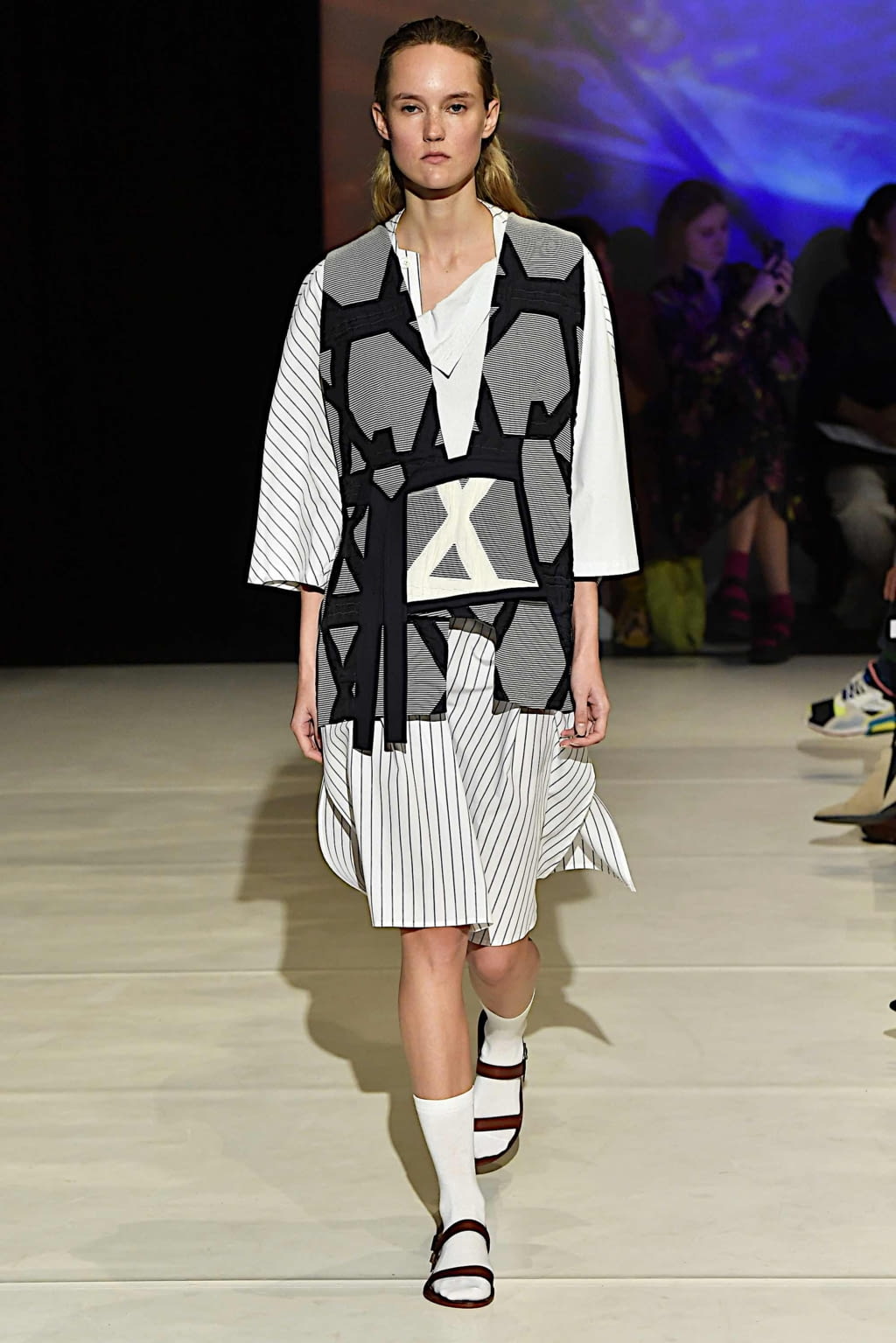 Fashion Week London Spring/Summer 2020 look 25 from the Chalayan collection womenswear