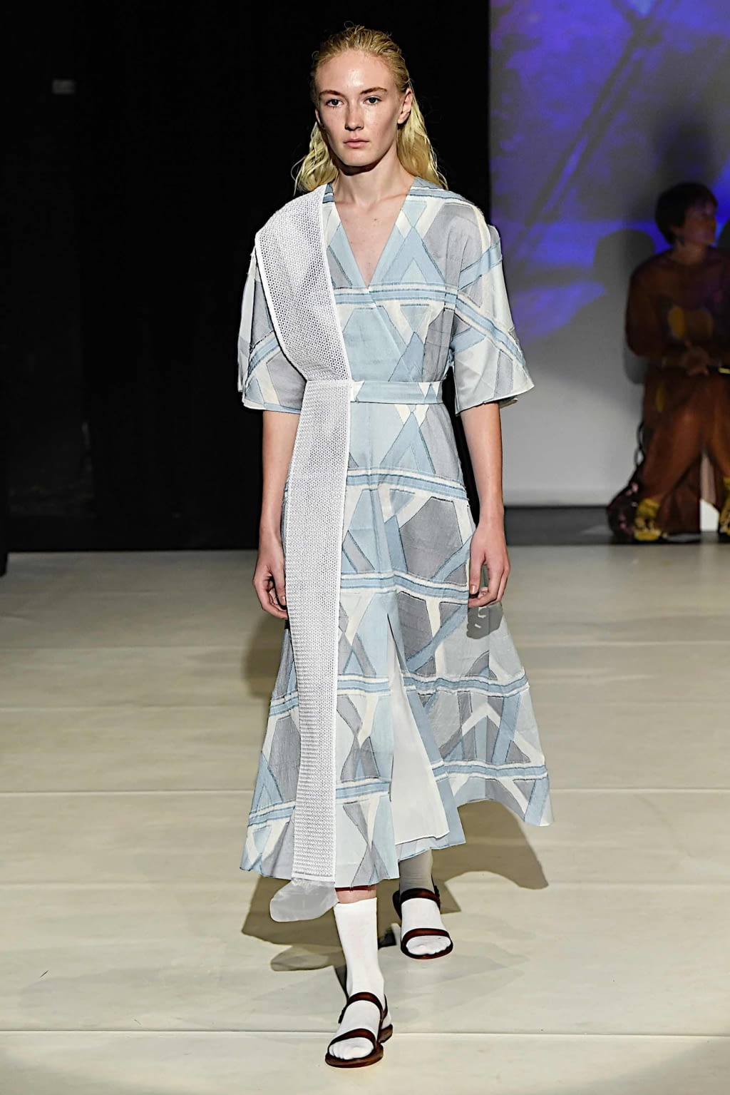 Fashion Week London Spring/Summer 2020 look 26 from the Chalayan collection womenswear