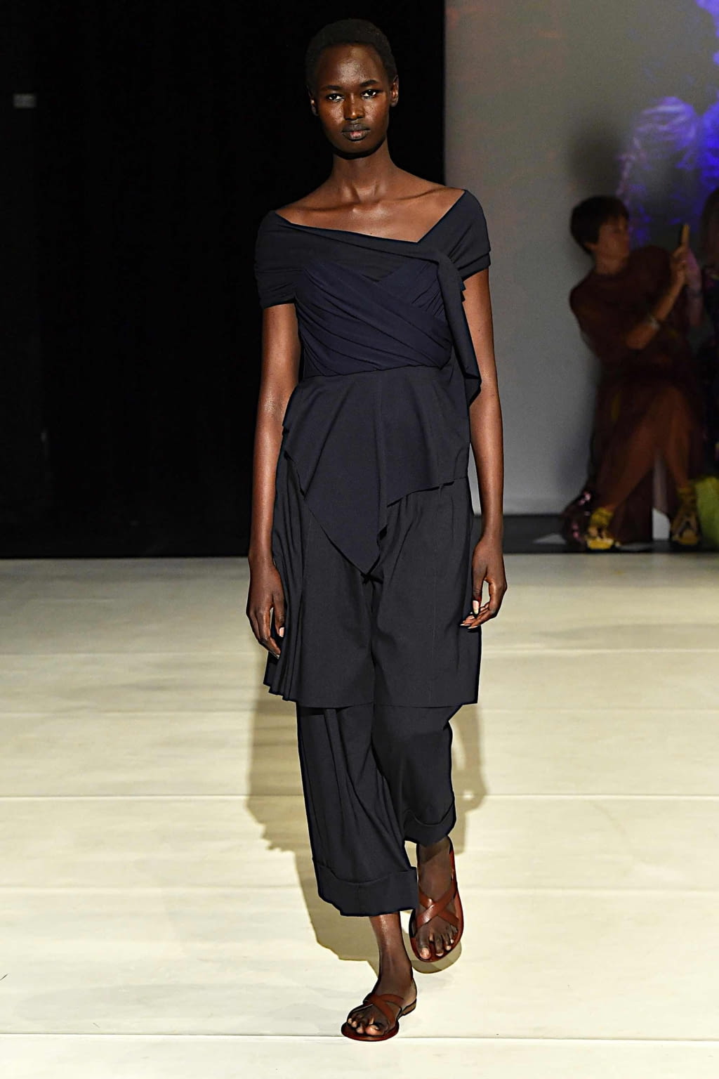 Fashion Week London Spring/Summer 2020 look 30 from the Chalayan collection womenswear