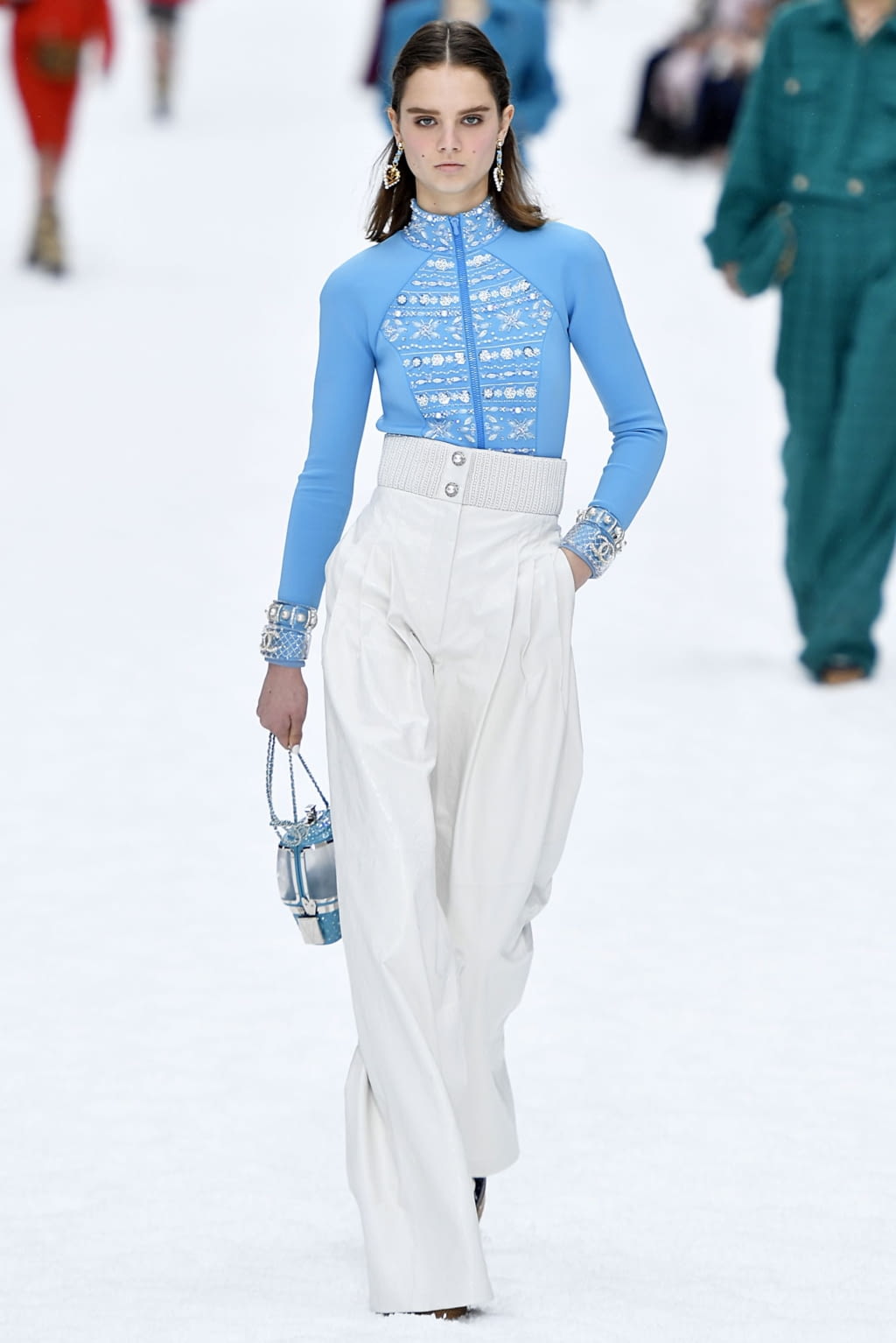 Fashion Week Paris Fall/Winter 2019 look 41 from the Chanel collection womenswear