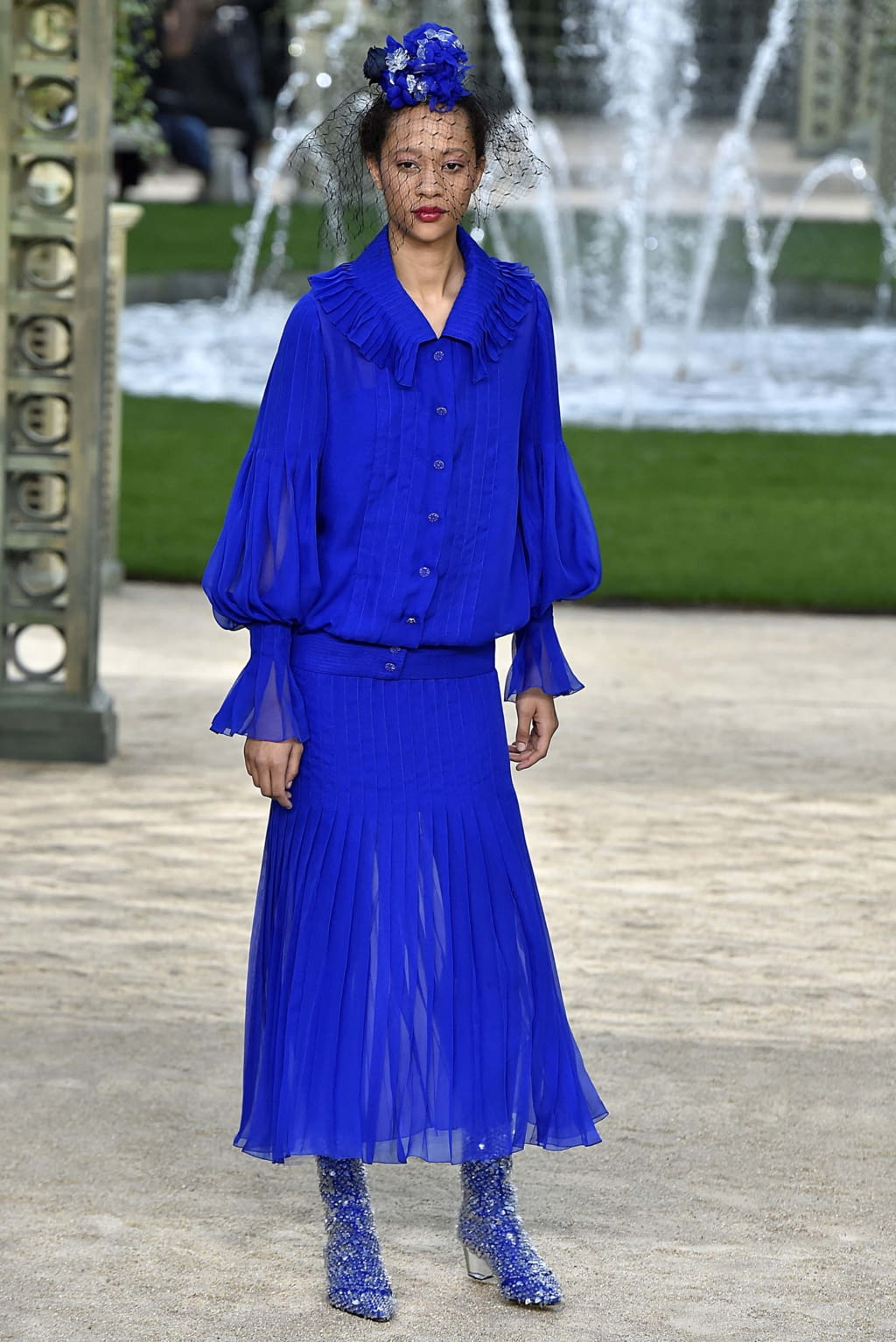 Fashion Week Paris Spring/Summer 2018 look 37 from the Chanel collection 高级定制