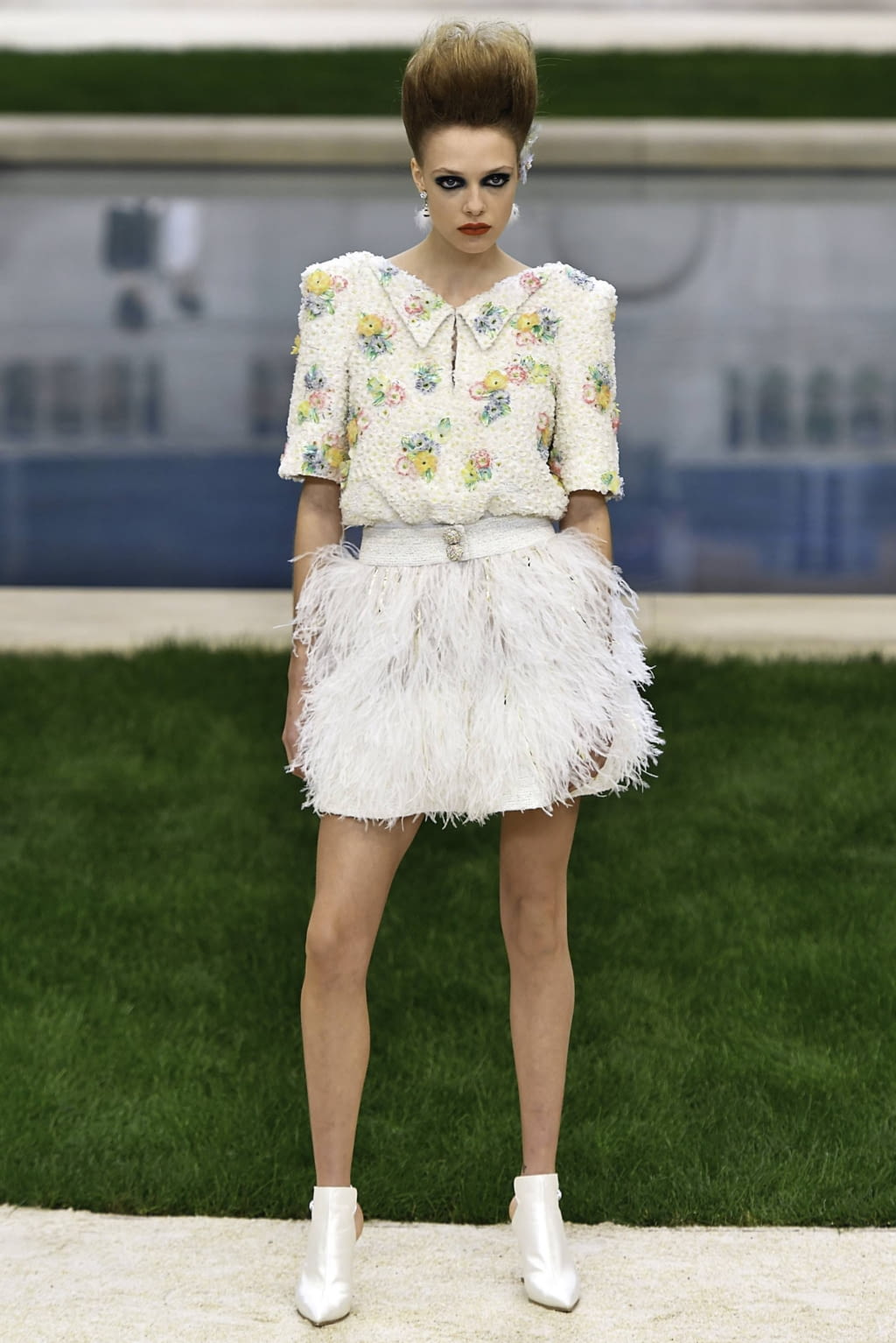 Fashion Week Paris Spring/Summer 2019 look 35 from the Chanel collection 高级定制
