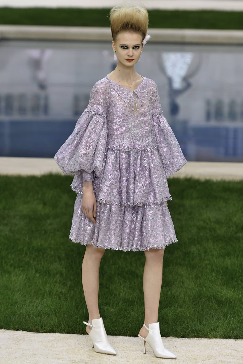 Fashion Week Paris Spring/Summer 2019 look 57 from the Chanel collection 高级定制