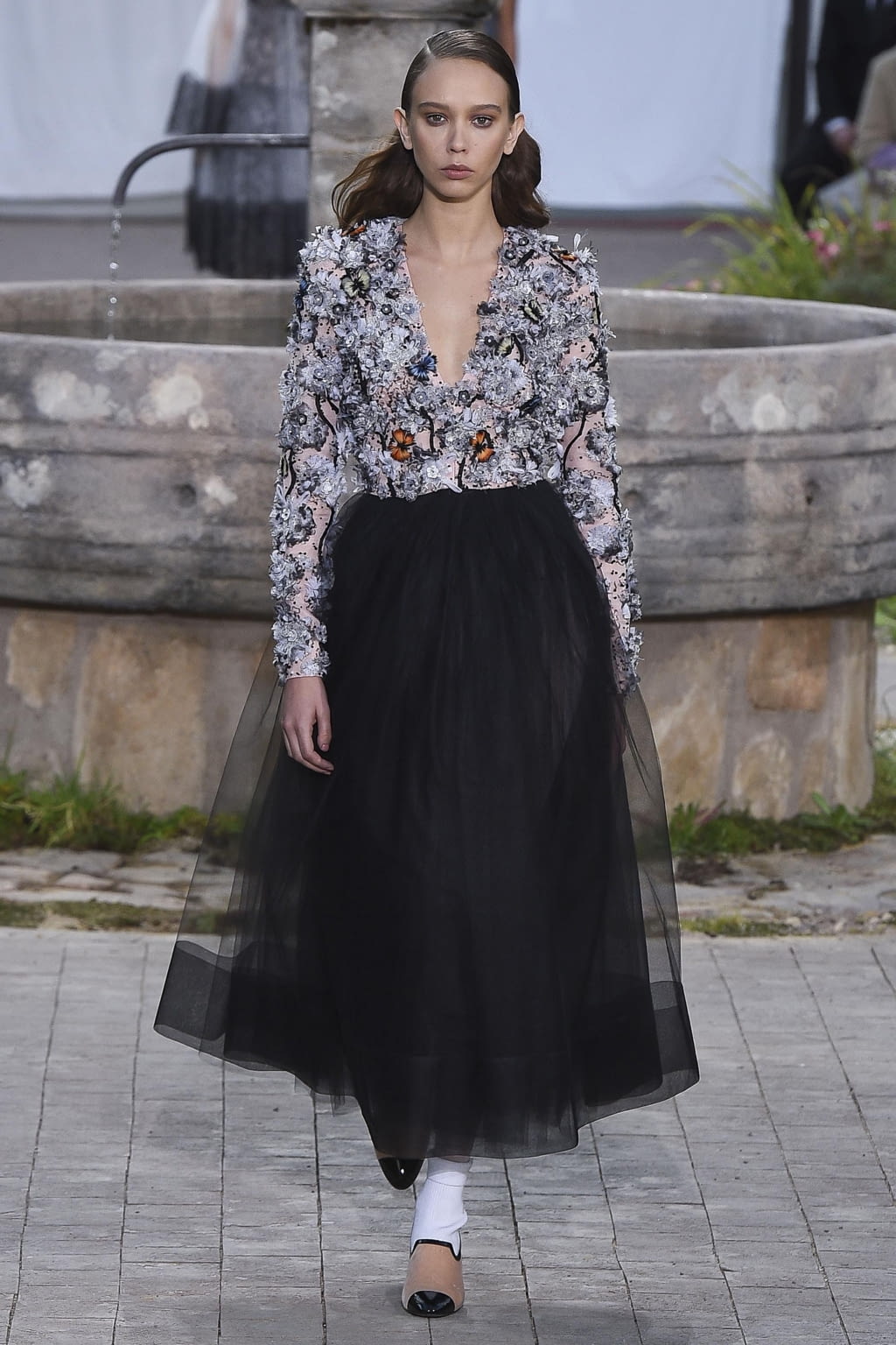 Fashion Week Paris Spring/Summer 2020 look 53 from the Chanel collection 高级定制