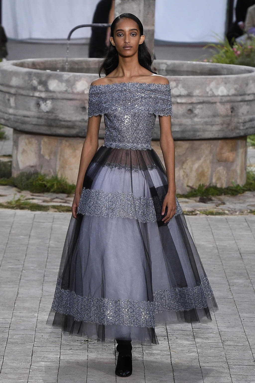 Fashion Week Paris Spring/Summer 2020 look 57 from the Chanel collection couture