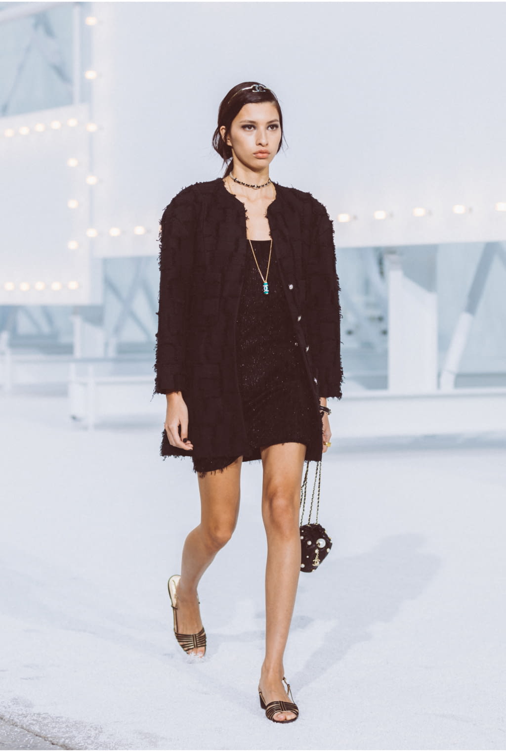 Fashion Week Paris Spring/Summer 2021 look 49 from the Chanel collection womenswear