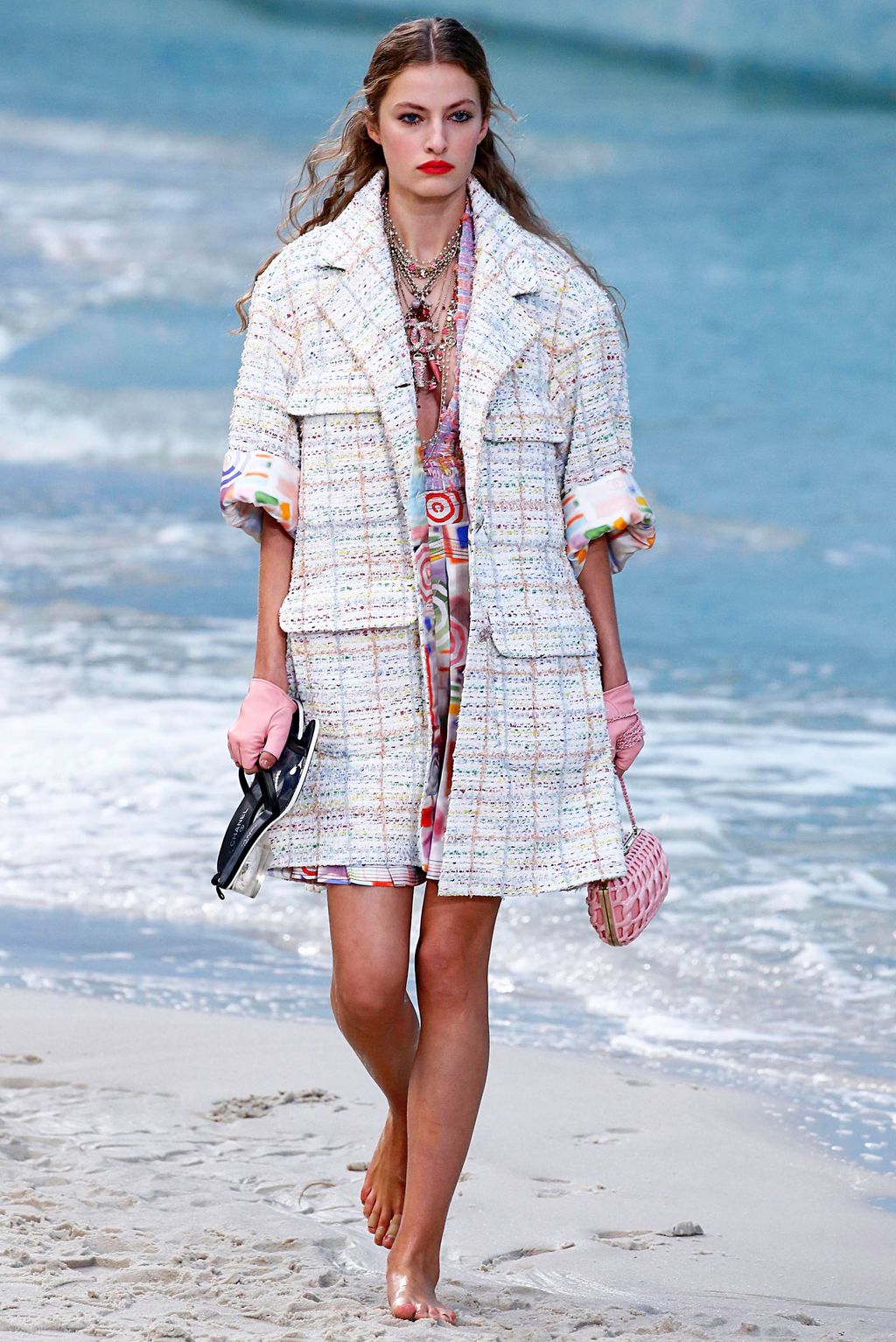 Fashion Week Paris Spring/Summer 2019 look 12 from the Chanel collection 女装