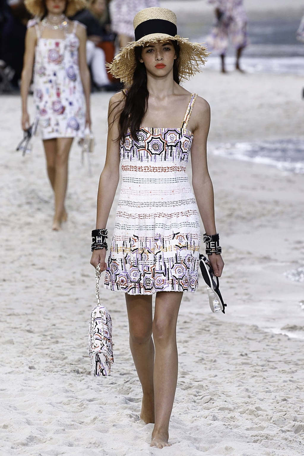Fashion Week Paris Spring/Summer 2019 look 30 from the Chanel collection 女装