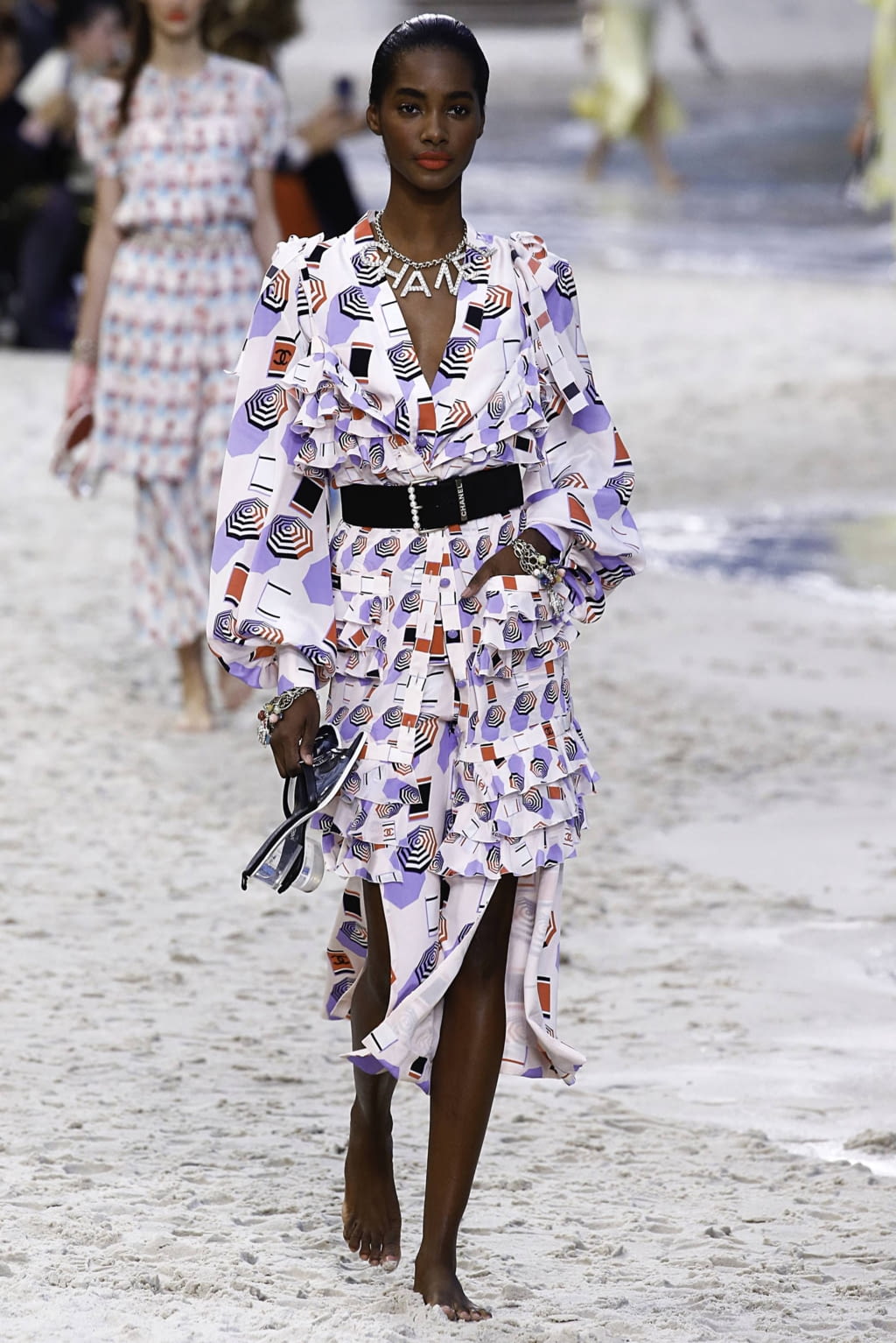 Fashion Week Paris Spring/Summer 2019 look 34 from the Chanel collection womenswear